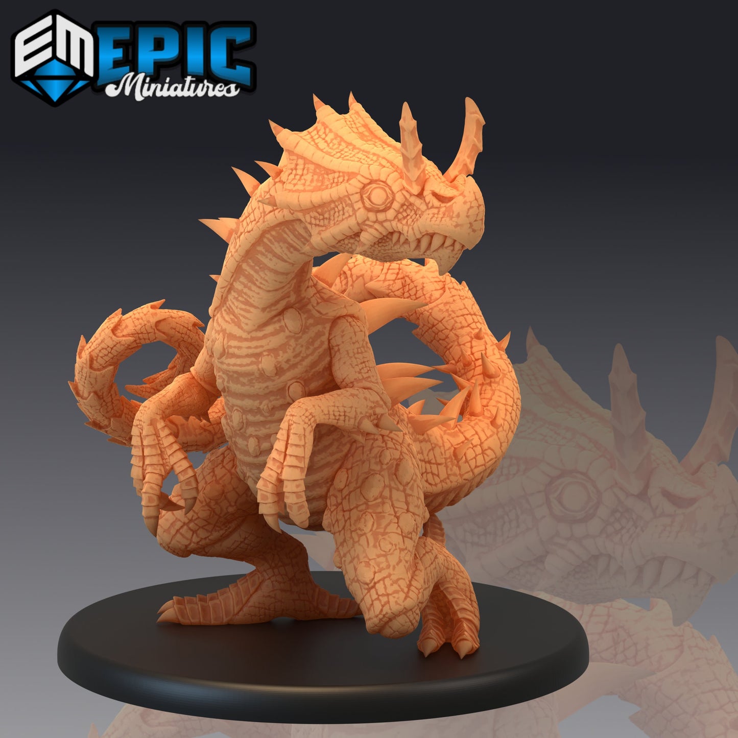 Chameleon Raptor (3 Variants Available) - Epic Miniatures