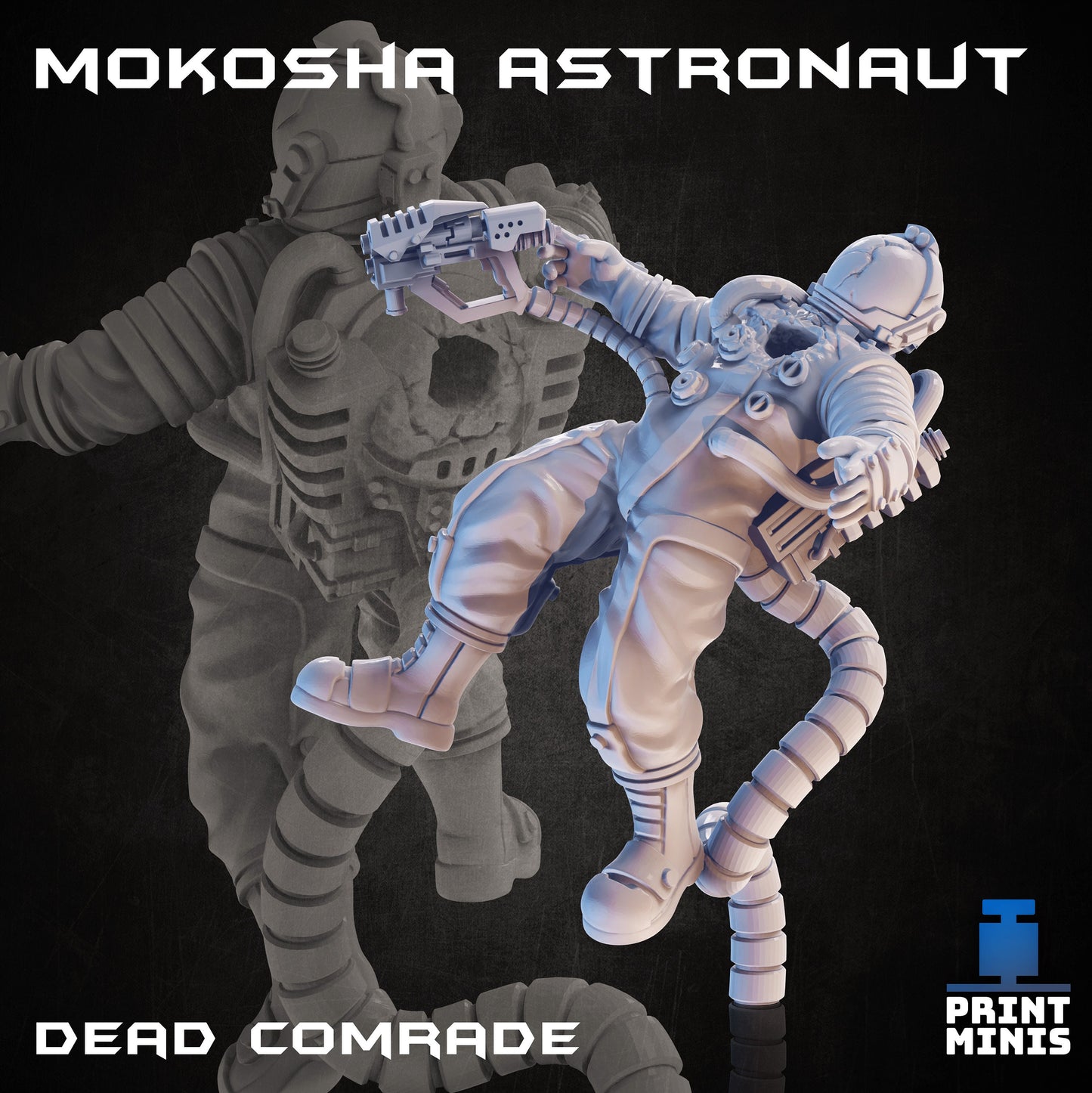 Mokosha Astronaut (4 Variants Available) - Print Minis