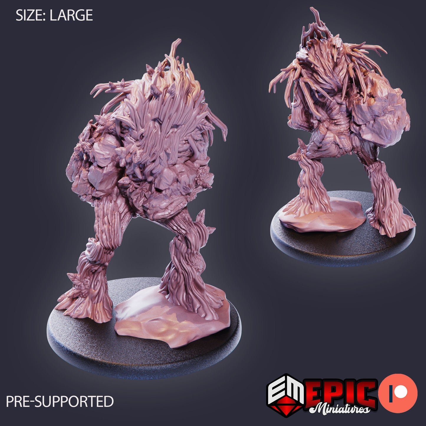 Shambling Mound (4 Variants Available) - Epic Miniatures