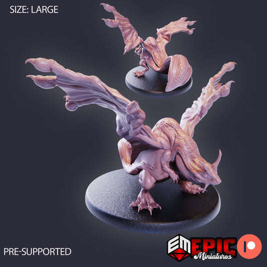 Frog Dragon (3 Variants Available) - Epic Miniatures