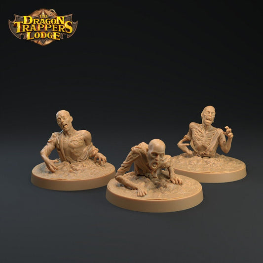 Zombies (3 Variants Available) - Dragon Trapper's Lodge