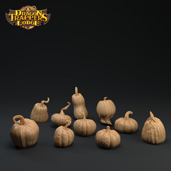 Pumpkin Heads (20 Variants Available) - Dragon Trapper's Lodge