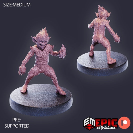 Magmin (3 Variants Available) - Epic Miniatures