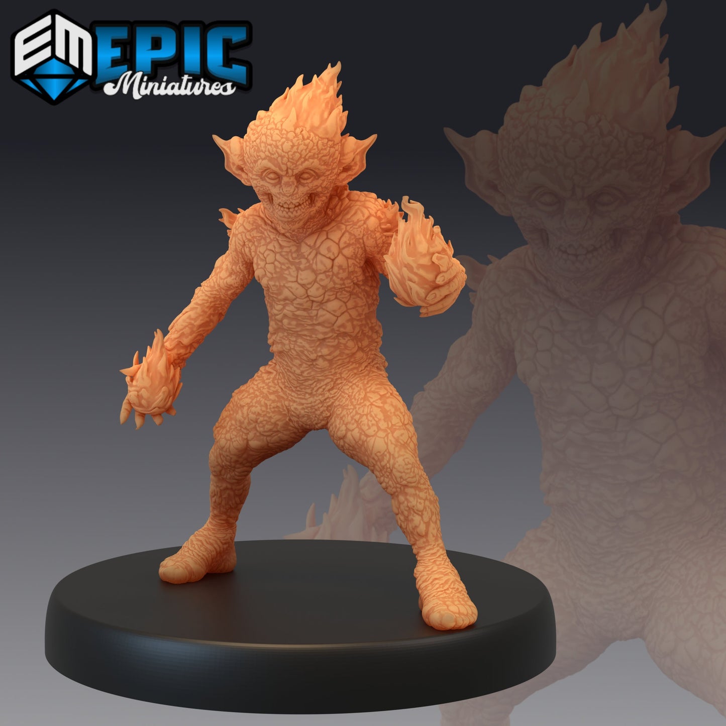 Magmin (3 Variants Available) - Epic Miniatures