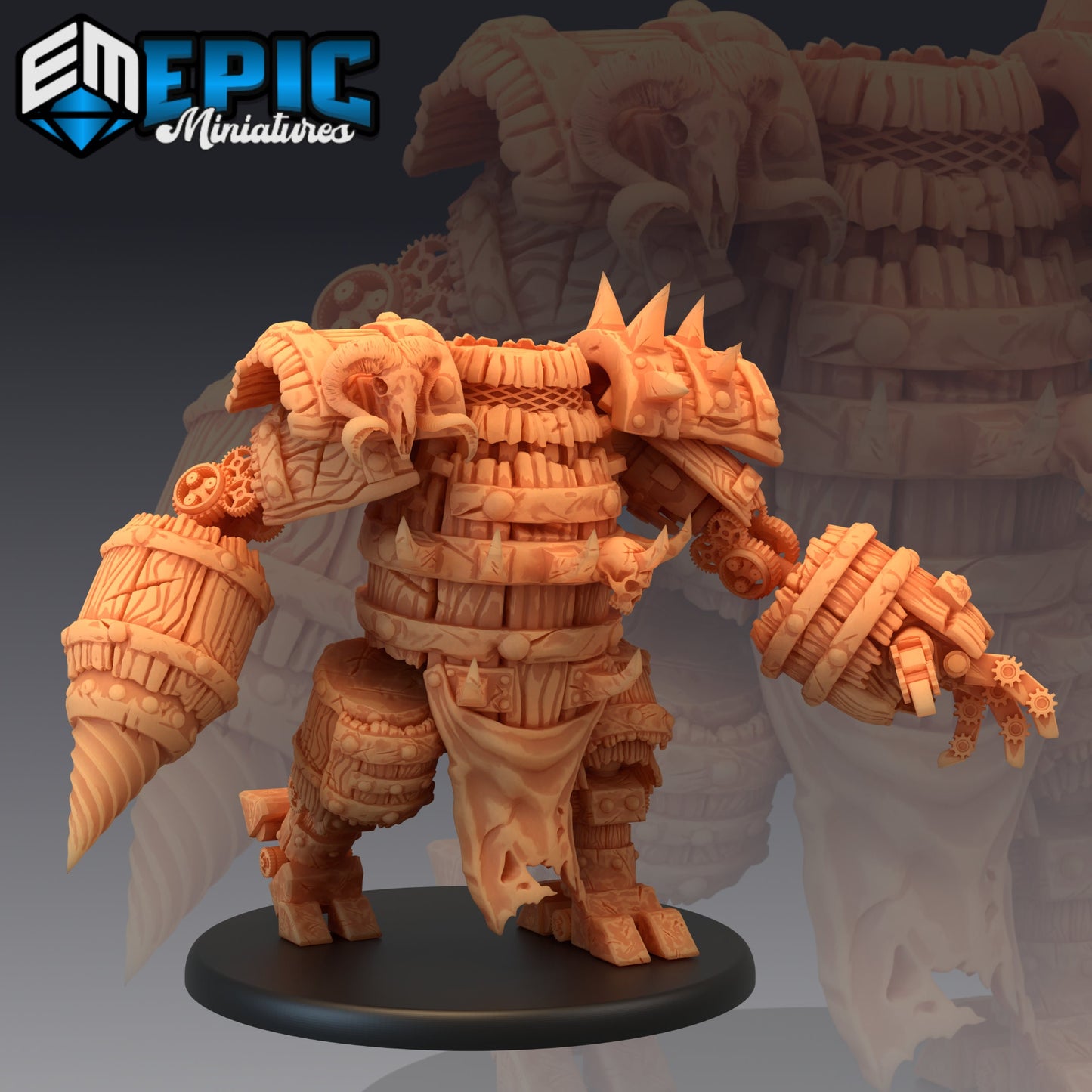 Barrel Construct (3 Variants Available) - Epic Miniatures