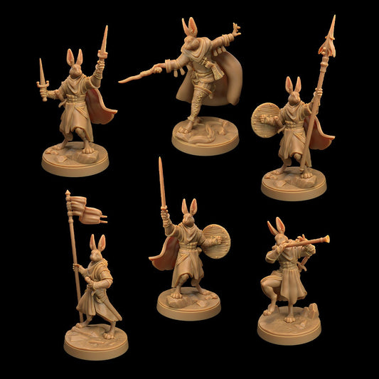 Rabbit Heroes (6 Variants Available) - Dragon Trapper's Lodge