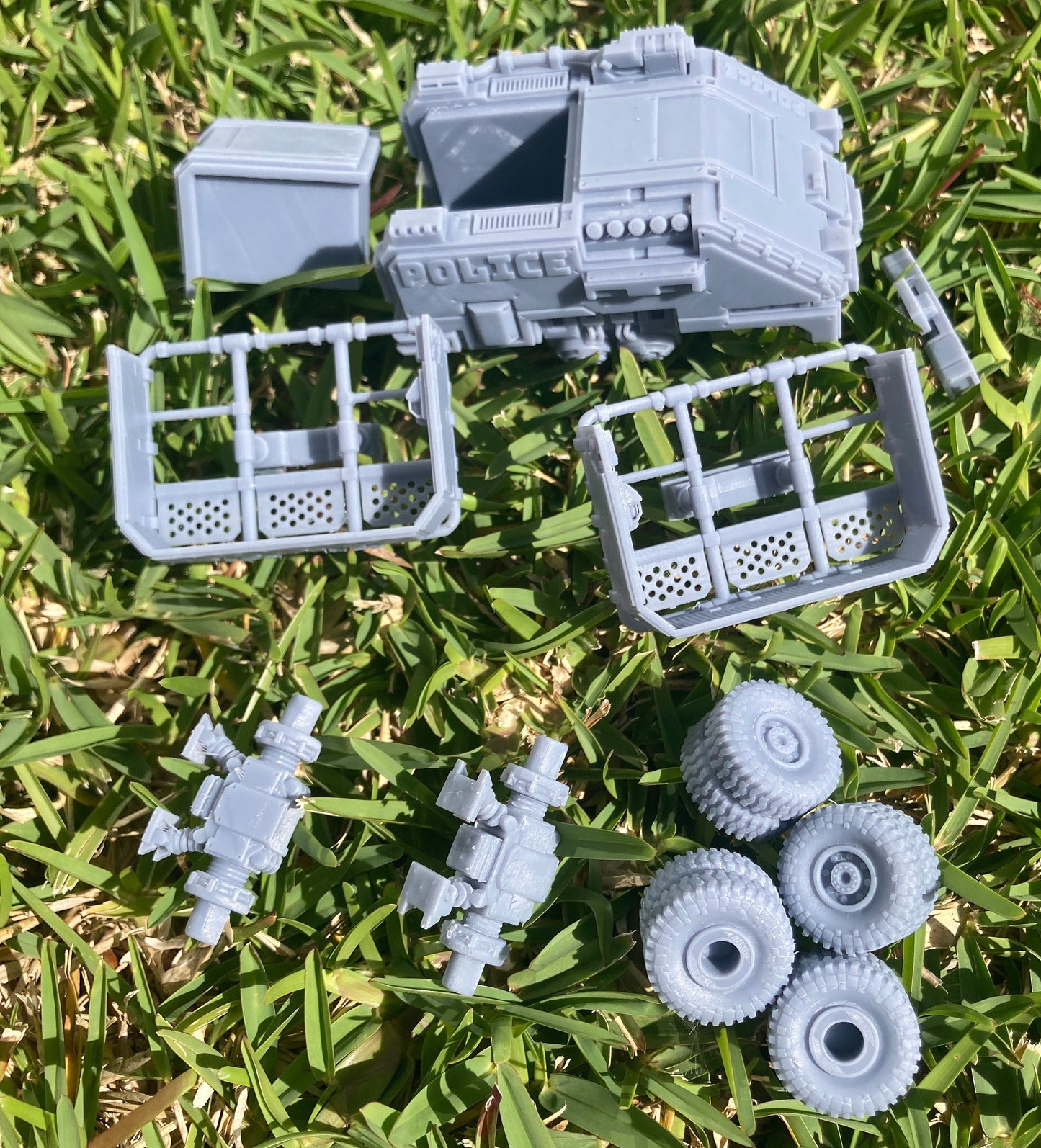 Bulwark Police Vehicle (4 Variants Available) - Print Minis