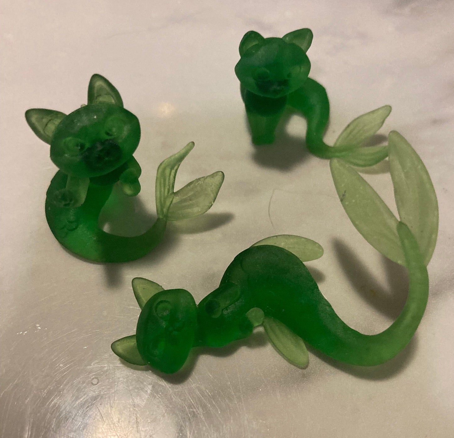 Mer-Cats - Purrmaids  Set 1 (3 Variants Available) - Kawna Minis