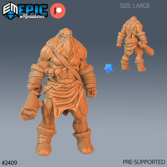 Snow Cyclops (3 Variants Available) - Epic Miniatures