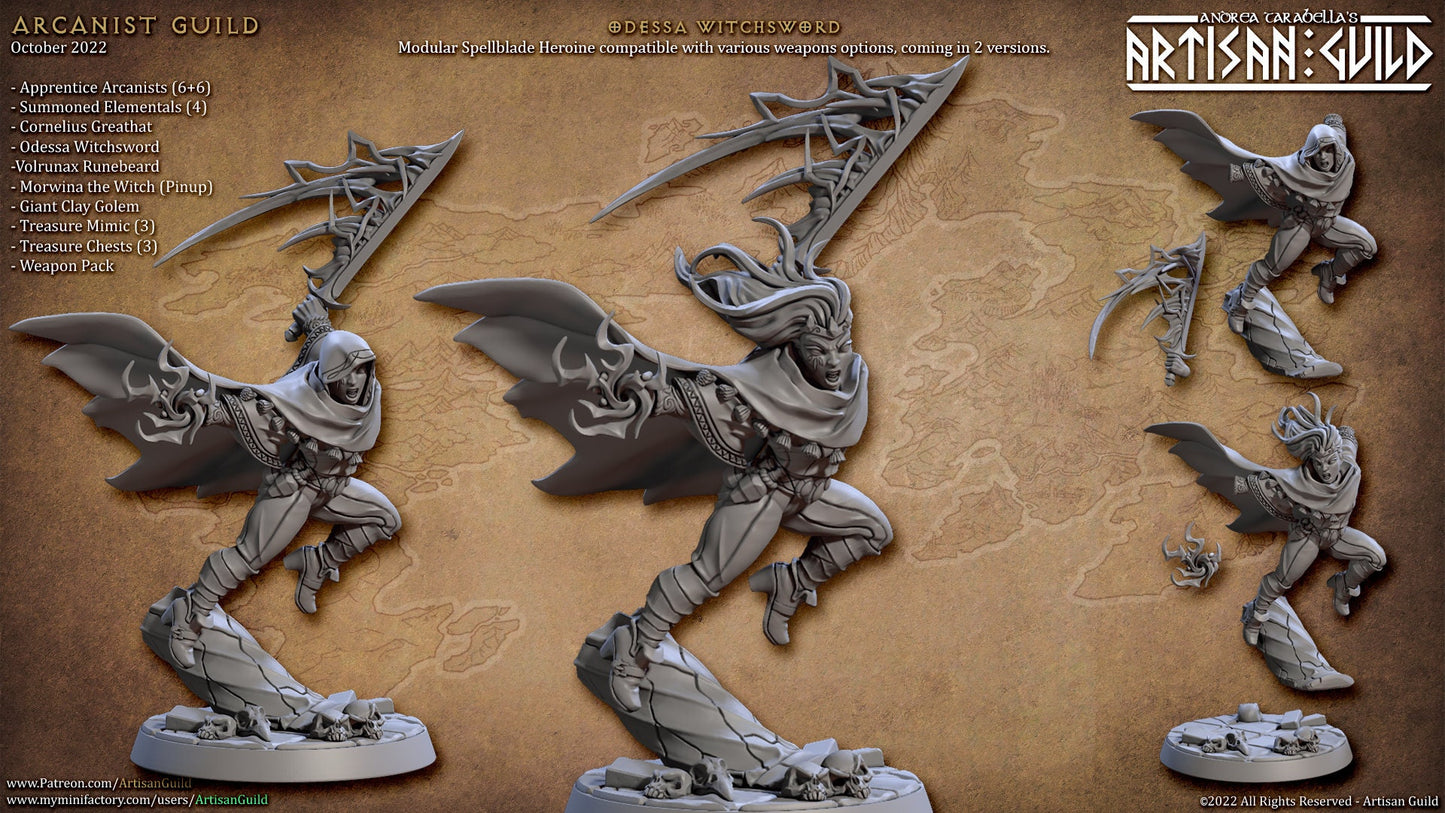 Odessa Witchsword (2 variants available) - Artisan Guild