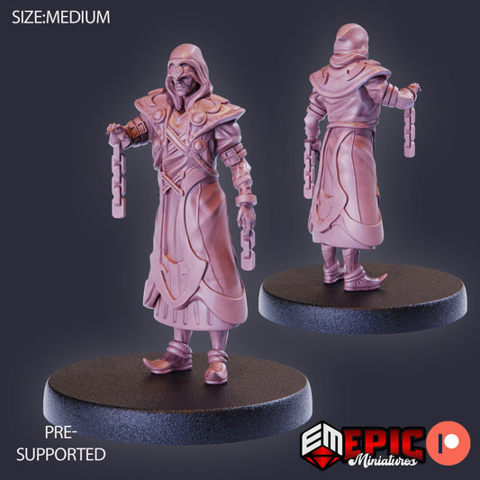 Dark Cultists, Set 1 (3 Variants Available) - Epic Miniatures