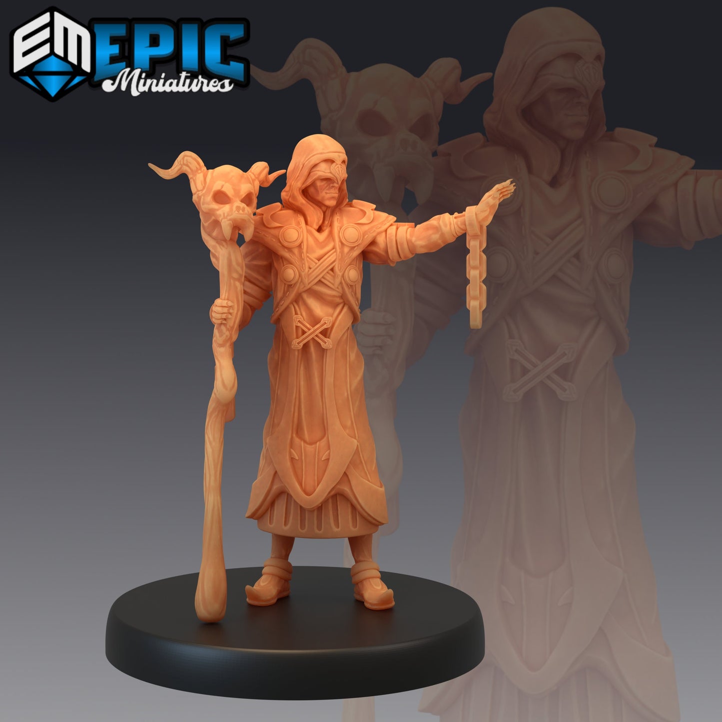 Dark Cultists, Set 1 (3 Variants Available) - Epic Miniatures