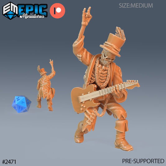 Skeleton Musician Set 2 (5 Variants) - Epic Miniatures