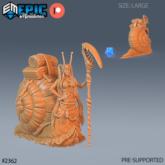 Snail Girl (3 Variants Available) - Epic Miniatures