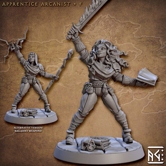 Arcanist Apprentice F (2 variants available) - Artisan Guild