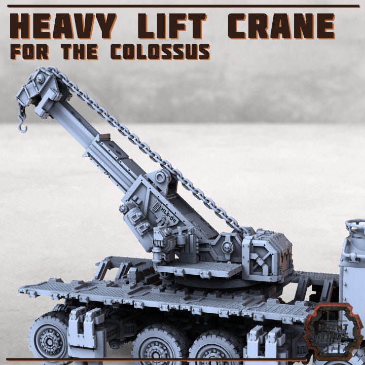 Heavy Lift Crane (2 Variants Available) - Print Minis