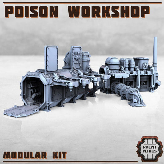 Poison Workshop - Scenery Kit - Print Minis