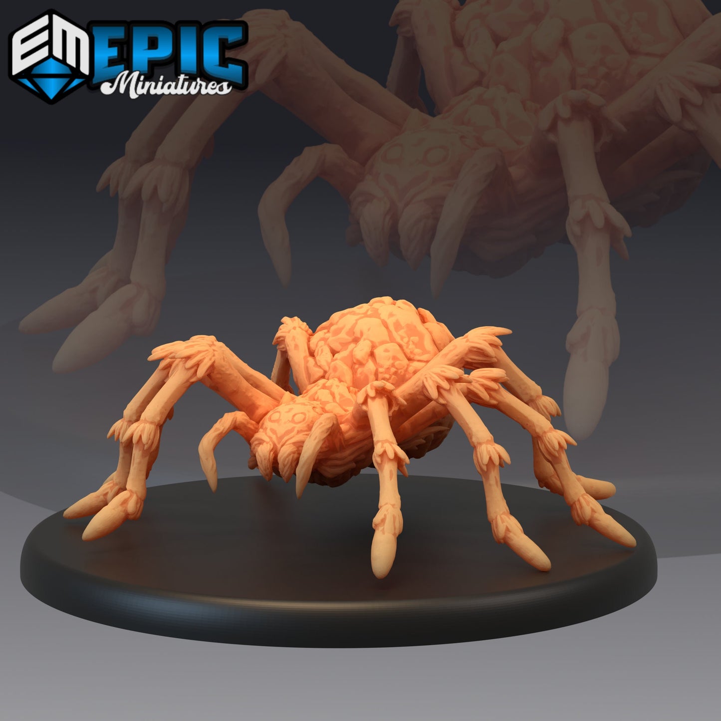 Giant Rock Spider (4 Variants) - Epic Miniatures