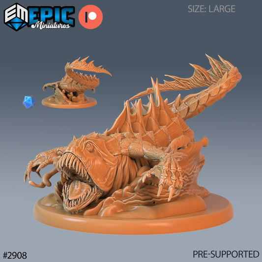 Deep Sea Predator (3 Variants Available) - Epic Miniatures