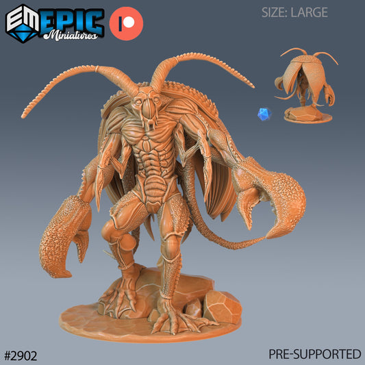 Lobster Cockroach (3 Variants Available) - Epic Miniatures