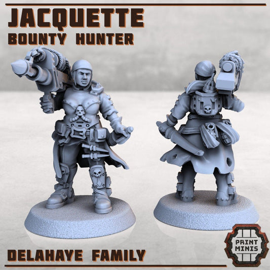 Jacquette - Bounty Hunter - Print Minis