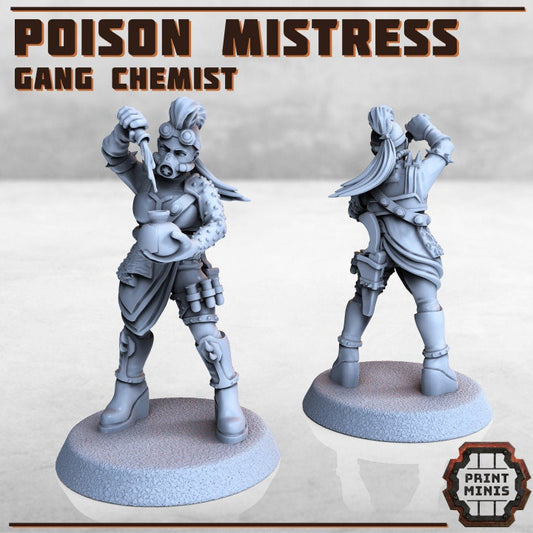 Poison Mistress (2 Variants Available) - Print Minis