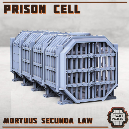 Prison Cell Container - Modular Kit - Print Minis