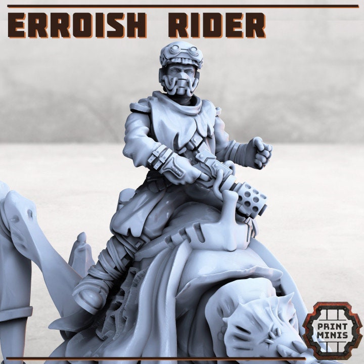 Erroish Stenobeast Riders (Modular Kit) - Print Minis