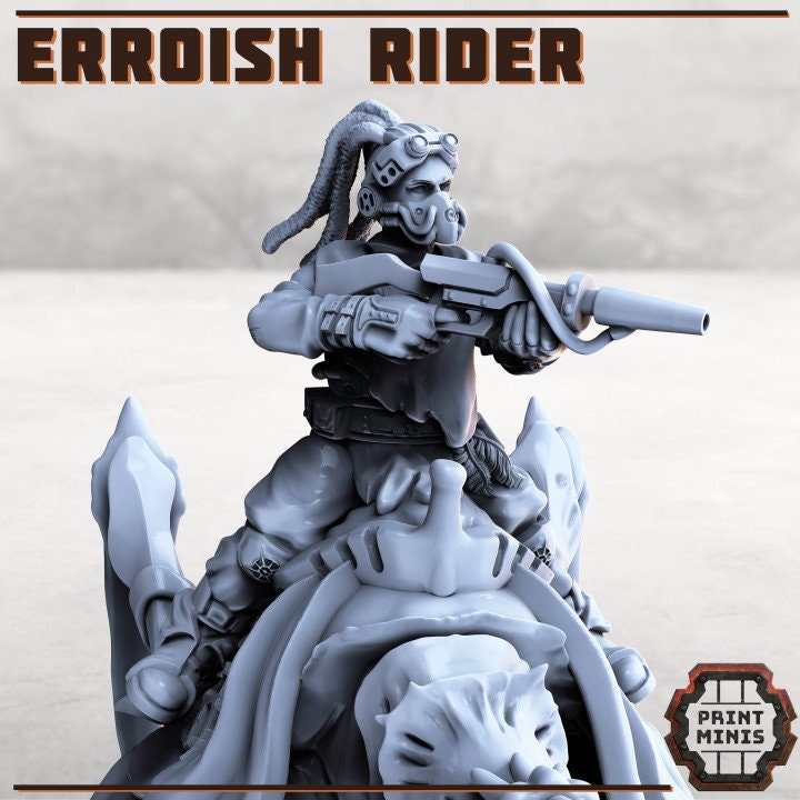 Erroish Stenobeast Riders (Modular Kit) - Print Minis