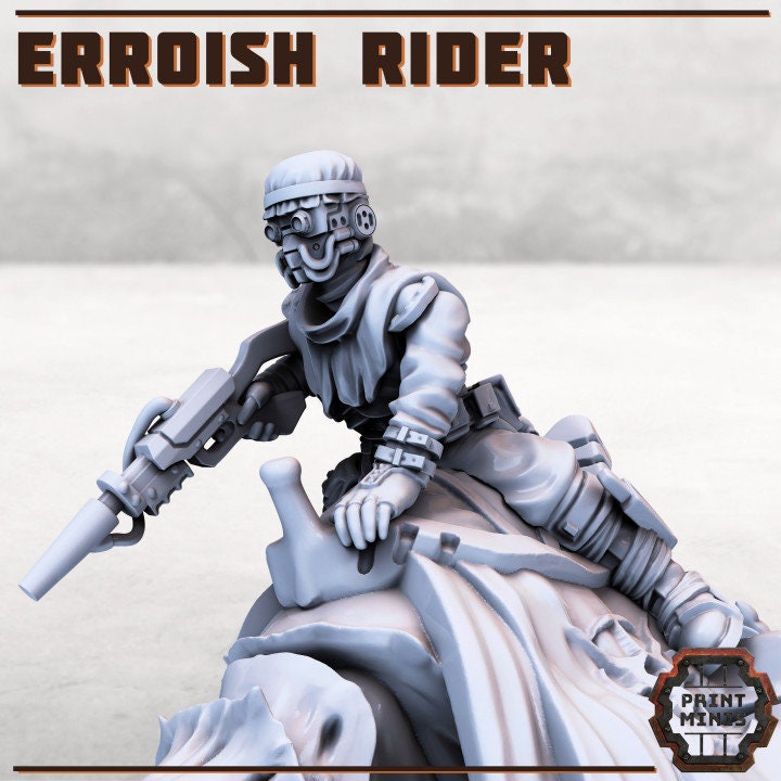 Erroish Stenobeast Riders (Modular Kit) - Print Minis