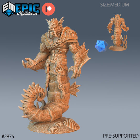 Seahorse Mermen (3 Variants Available) - Epic Miniatures