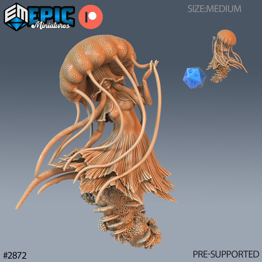 Jellyfish Mermaid (3 Variants Available) - Epic Miniatures