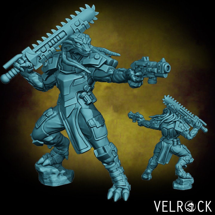Dragonborn Trooper Squad - Female (5 Variants Available) - Velrock