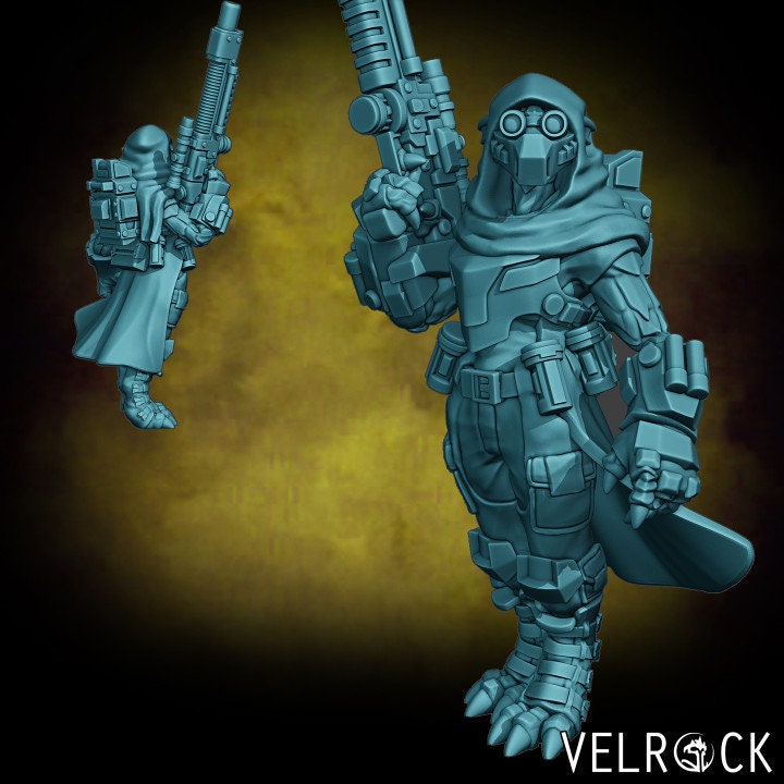 Dragonborn Trooper Squad - Female (5 Variants Available) - Velrock