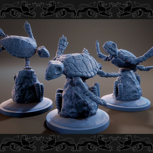 Skeleton Turtle (3 Variants Available) - Brayan Nafarrate