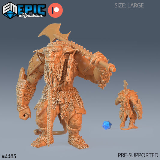 Forest Ogre (3 Variants Variable) - Epic Miniatures