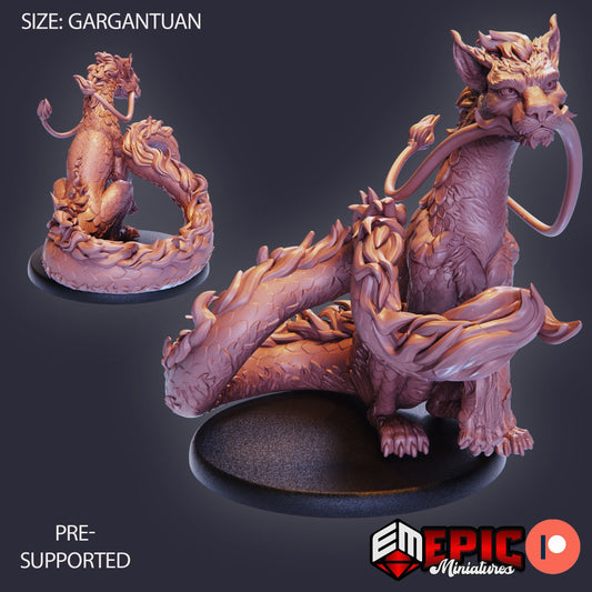Cat Dragon - Epic Miniatures