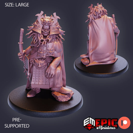 Great Shogun (3 Variants) - Epic Miniatures