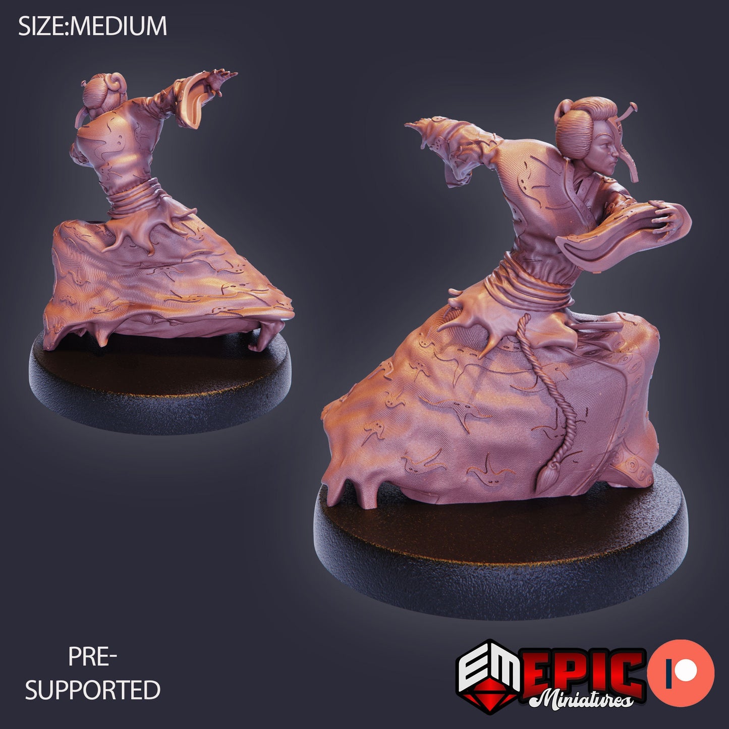 Xiangshi - Female (3 Variants) - Epic Miniatures
