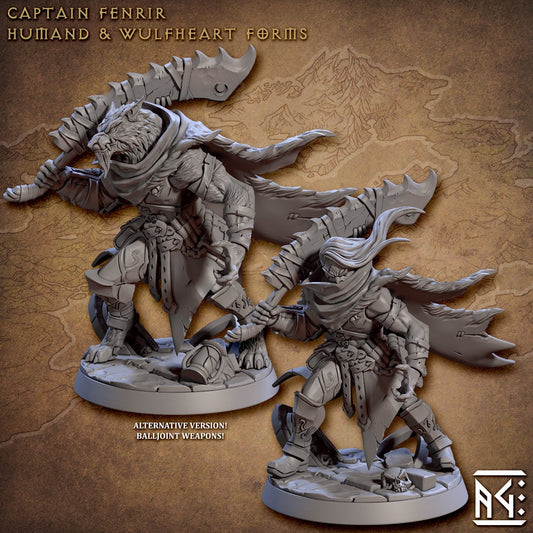 Captain Fenrir (2 Variants Available) - Artisan Guild