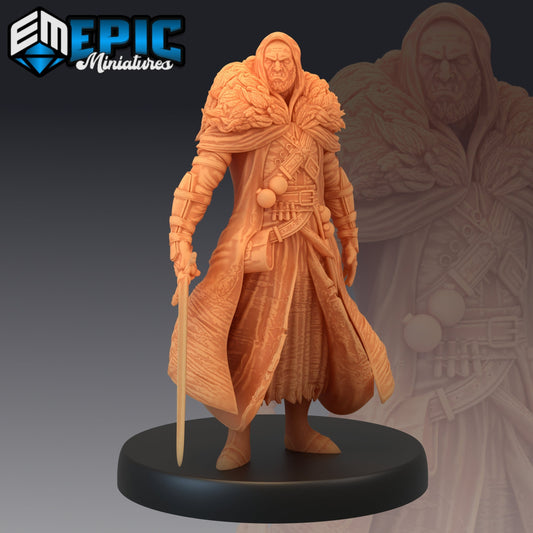Half Orc Witch Hunter (3 Variants) - Epic Miniatures
