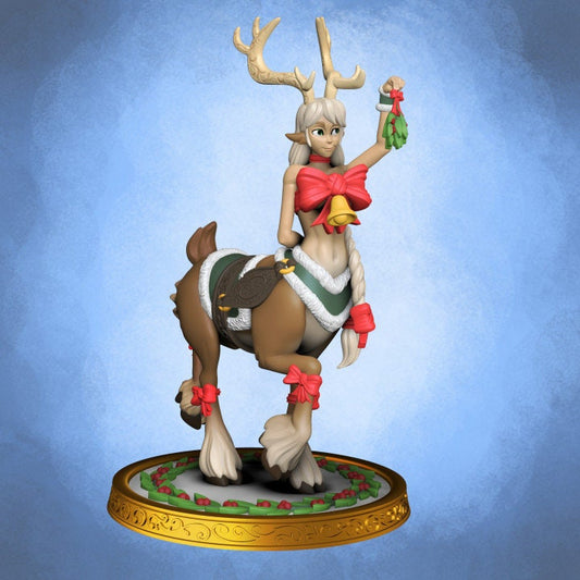 Reindeer Centaur Girl - Kawna Minis