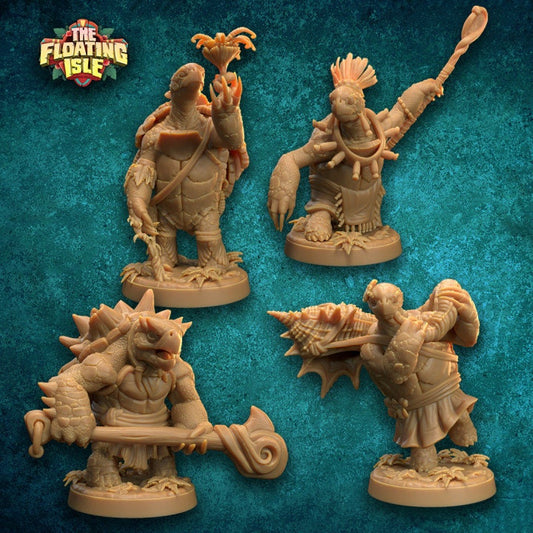 Tortun - Turtle Folk (4 Variants Available) - Dragon Trapper's Lodge