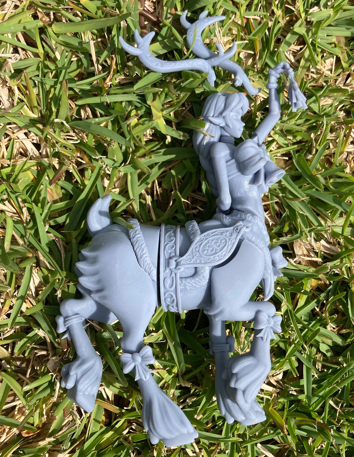 Reindeer Centaur Reindeer Centaur Girl - Kawna Minis – Couatl's Hoard