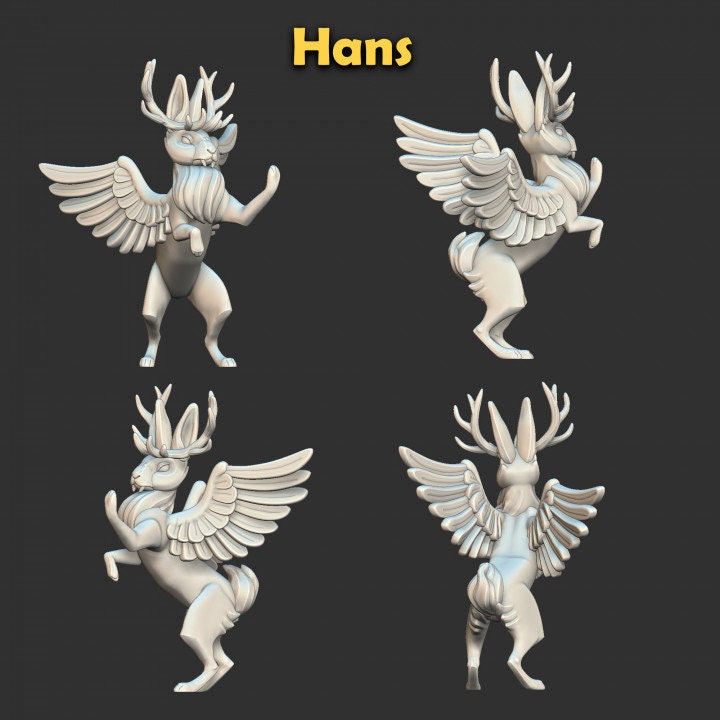 Hissvan & Hans (2 Variants Available) - Kawna Minis