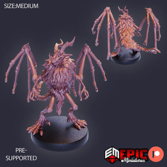 Dragonborn Skeleton (3 Variants) - Epic Miniatures