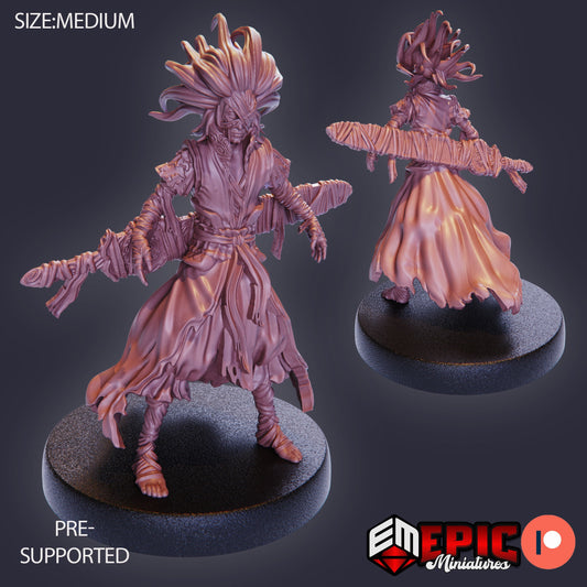 Bandage Warrior (3 Variants Available) - Epic Miniatures