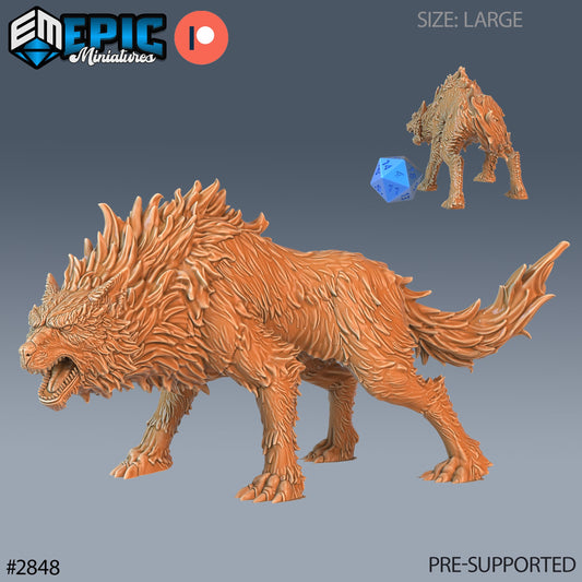 Fenrir Wolf (3 Variants Available) - Epic Miniatures