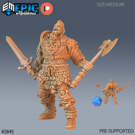 Viking Invader (3 Variants Available) - Epic Miniatures