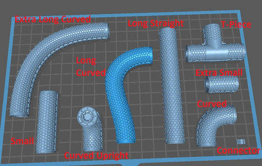 Distillation Cables - Scenery Kit - Print Minis